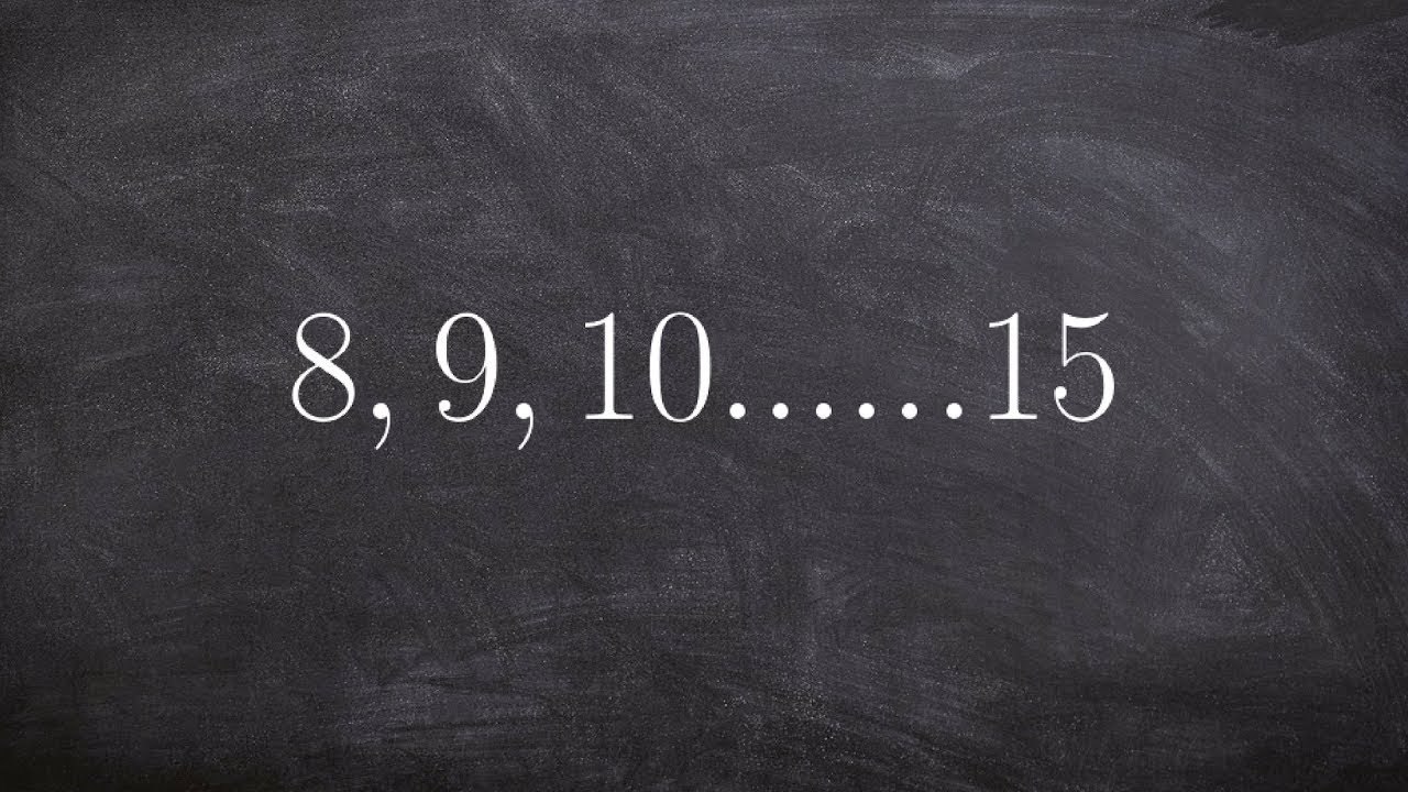 Learn how to find the sum of an arithmetic series